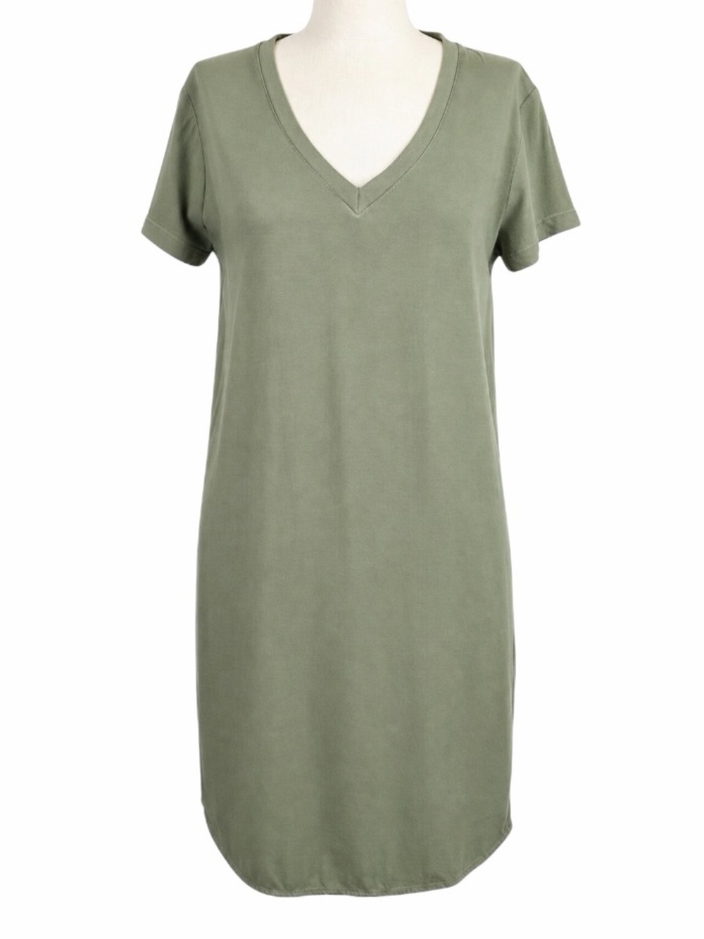 Cloth & Stone Anthropologie Green Shirt Dress size women’s medium
